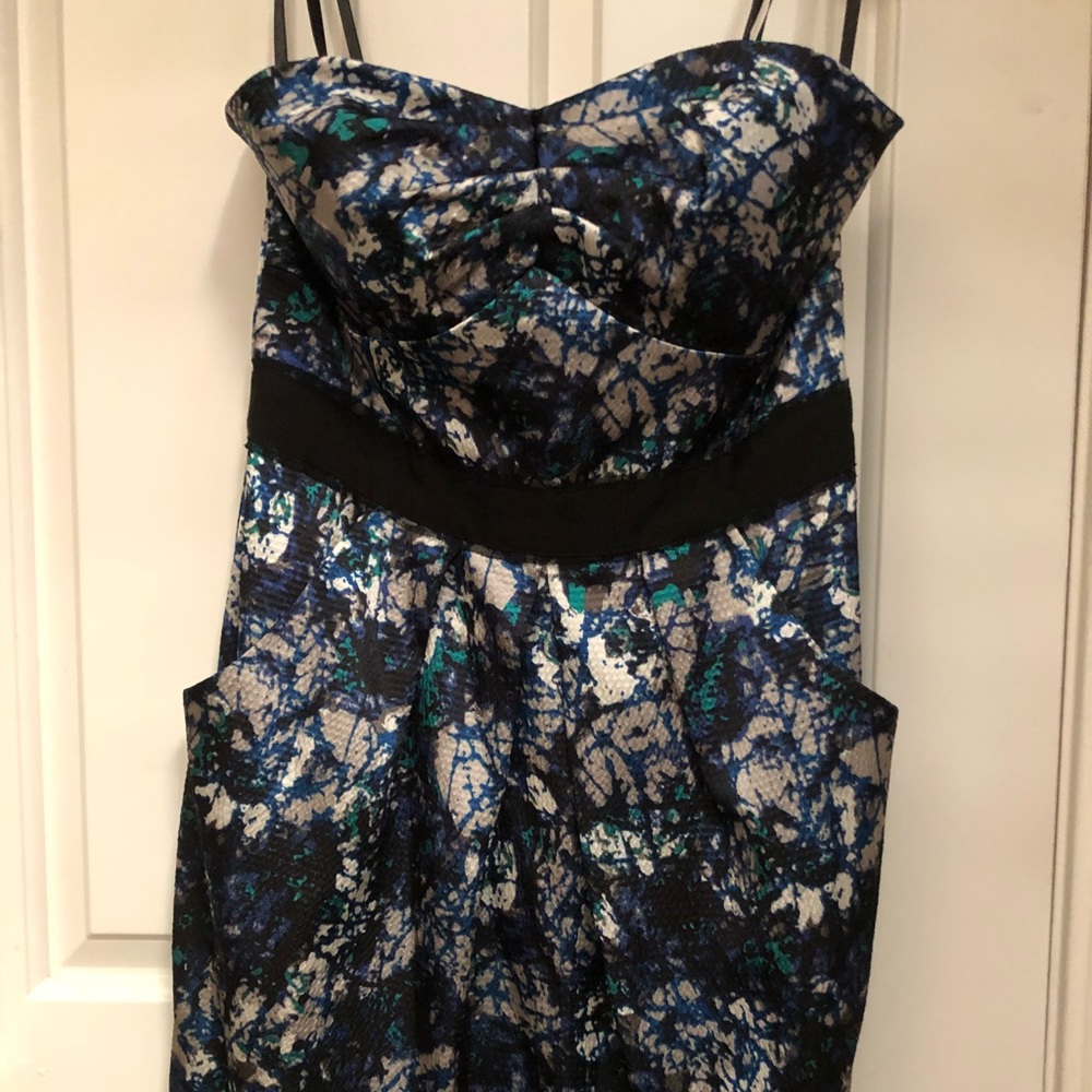 Max and Cleo Strapless Dress